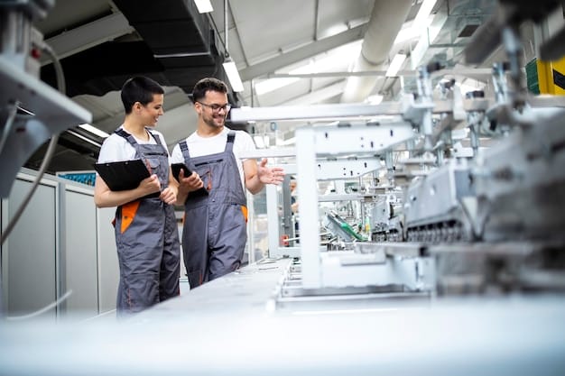 Manufacturing workers using Odoo ERP Thailand for production management